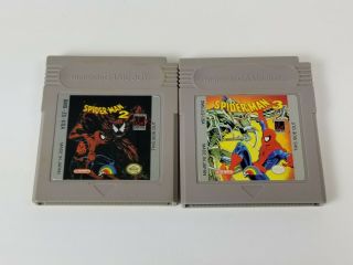 Rare The Spider - Man 2 & Spider - Man 3 Invasion/ Nintendo Game Boy Color