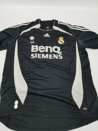 Vintage Real Madrid Adidas Climacool Jersey Xl Soccer Throwback Rare