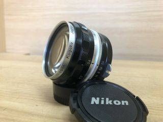 Rare Pats Pend : Near,  Nikon Nikkor H Auto 2.  8cm 28mm F/3.  5 Mf Lens Jpn