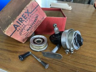 Vintage/antique Airex Spinning Mastereel W/ Box