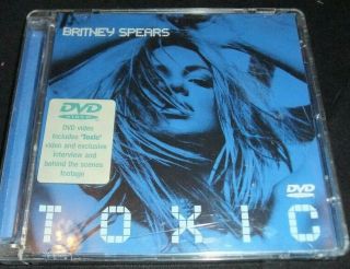 ☆☆ Britney Spears Toxic - Dvd Rare Single Uk Seller Uk ☆☆