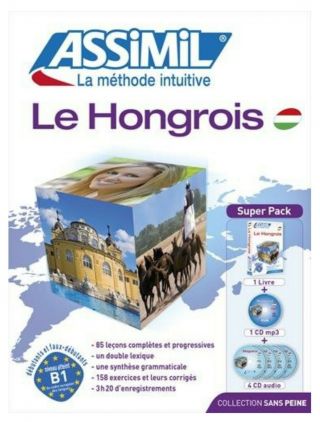 Le Hongrois Sans Peine - Rare Language Cds/book Package Livre Assimil French