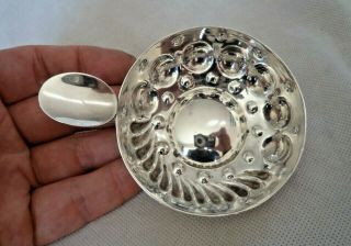 Rare Liberty & Co London 1913 Solid Silver Wine Taster / Cup