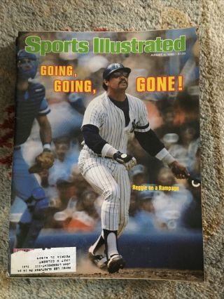 Sports Illustrated Yankees 4 - Pack Reggie Jackson Baseball