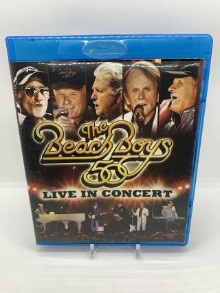 The Beach Boys 50 Live In Concert Blu Ray 21 Songs Movie 2012 Rare Oop