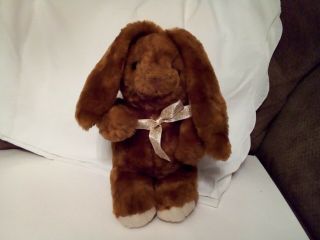 Cuddle Wit Brown Plush Bunny Rabbit Easter Animial Toy E U C.