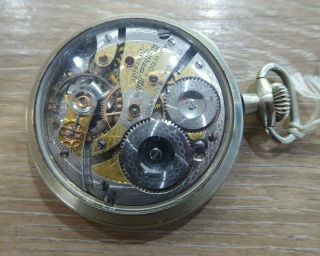 Rare Quality Antique Waltham Riverside 17 Jewels Pocket Watch //