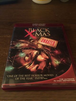 Black X Mas Like (hd Dvd) Rare Oop Horror Gore Cult