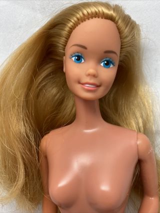 1981 Mattel Superstar Era Pink N Pretty Barbie Doll 4551 Doll Only