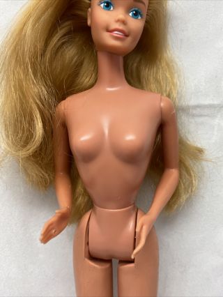 1981 Mattel Superstar Era Pink N Pretty Barbie Doll 4551 Doll Only 3