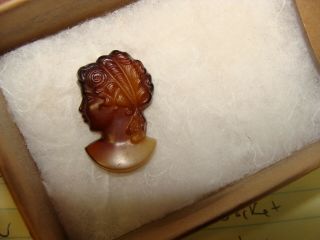 Old Carved Cameo 19th Century Vintage Antique Shell
