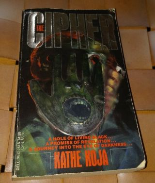 The Cipher By Kathe Koja (dell Abyss) Rare Oop Horror Vintage
