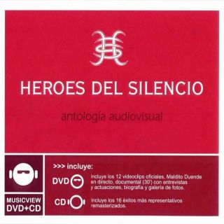 Heroes Del Silencio - Antologia Audiovisual (dvd/cd,  2004,  Emi Latin) Rare