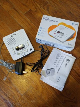 At&t Digital Answering System With Time/day Stamp