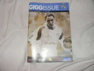 2008 Bury V Burnley League Cup Rare Issue