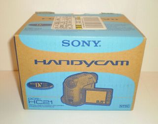 Sony Handycam Dcr - Hc21 Mini Dv Camcorder Accessories & Box Rarely
