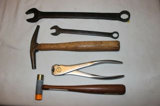Ultra - Rare Mercedes Tools,  Brass Hammer,  W189,  W111,  W108,  W109