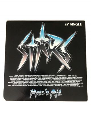 Stars,  Hear N’ Aid,  Vinyl,  1986,  Mercury,  Polygram,  884 004 - 1,  Lp,  Rare