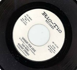 Bob Wilson And The San Remo Quartet - All Turned On / Hungry For Love Rare Demo