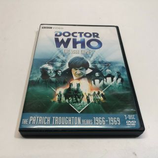 Rare Bbc Video Doctor Who The War Games Dvd 3 - Disc Set Tv Scifi Series Ufo Alien