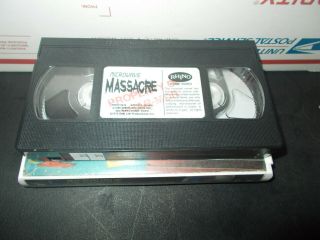 Microwave Massacre Convention Tape RARE HTF VHS Horror Cult Sleaze Jackie Vernon 3