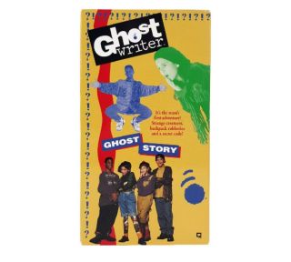 Ghost Writer Ghost Story Vhs Tape Very Rare 1993 Childrens Mystery Series Ep 1 - 5