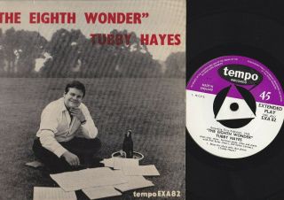 Tubby Hayes : The Eighth Wonder : Rare 1958 Tempo Label E.  P