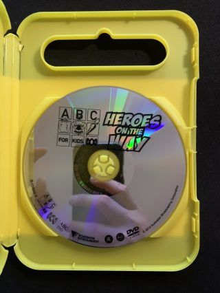 ABC For Kids HEROES ON THE WAY - DVD RARE - Region 4 3
