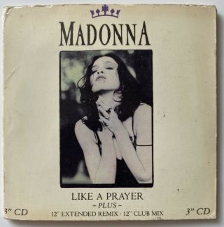 Madonna - Like A Prayer - Rare 3 " Mini Cd 3 Tracks
