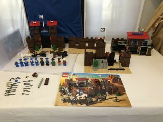 Lego Western Fort Legoredo 6769 - Rare Almost Complete No - Box