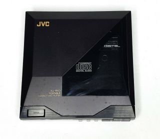 RARE - JVC XL - R10K Portable CD Player,  1986,  with AC Power Supply - 2