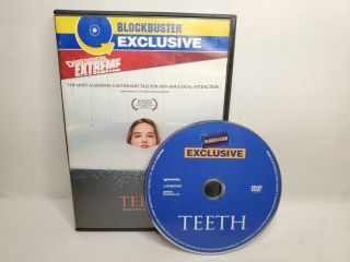 Teeth (2007) Dvd Dimension Films 2008 - Rare Horror Comedy Blockbuster Exclusive