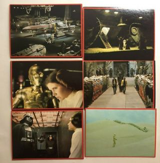 Vintage Star Wars Postcards Set Of 12 - Very Rare