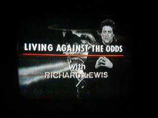 Vhs Tape Blank Pbs Rare 1991 Living Against The Odds Richard Lewis Tdk 6hr