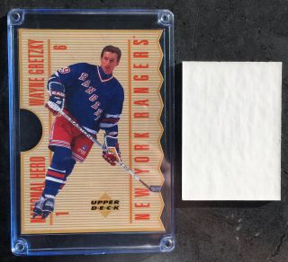 Wayne Gretzky 1996 Ud National Hero Limited Edition - 086/5000 Unique And Rare