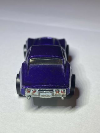 Rare Purple White Interior US custom Corvette Redline Hot Wheels 3