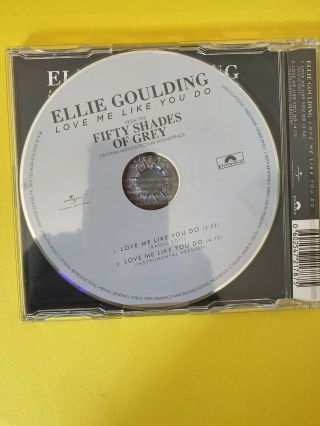 Ellie Goulding Love Me Like You Do German CD single rare 2