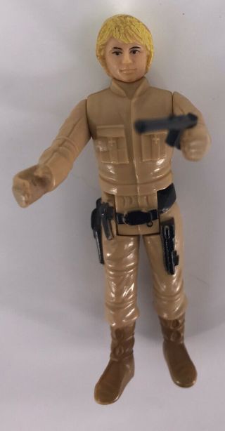 Vintage 1980 Kenner Star Wars Figures Complete Rare Esb Luke Skywalker Toy Jedi