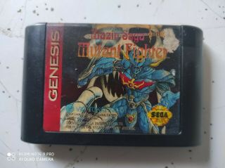 Mazin Saga: Mutant Fighter Sega Genesis Game Rare Authentic