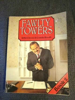 Rare: Fawlty Towers Script Book 2 Signed John Cleese