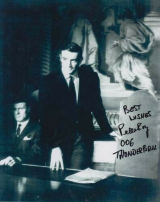 Peter Roy As 006 007 James Bond Authentic Autograph Thunderball Rare