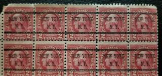 Rare U.  S.  George Washington 2 Cent Stamp Red United States Rare Vintage