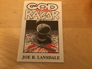 God Of The Razor By Joe R.  Lansdale,  Rare First Printing