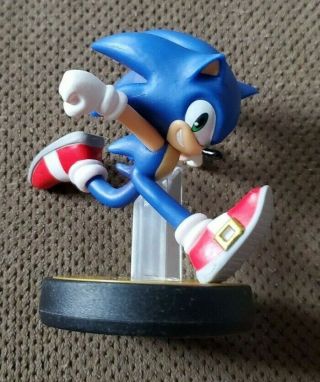 Sonic The Hedgehog Amiibo Rare Smash Bros Wii U