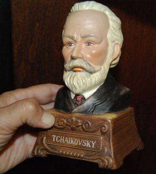 Rare Vintage Russian Composer Tchaikovsky Music Box Amico 1975