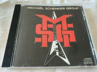 Michael Schenker Group Msg Cd Chrysalis Records Ufo Scorpions Oop Rare