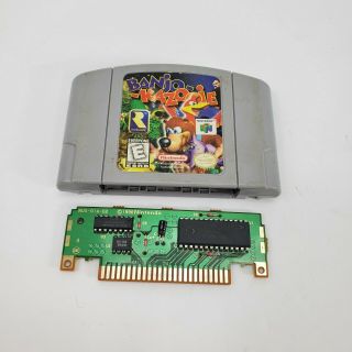 Banjo - Kazooie Authentic (nintendo 64,  2000) N64 Hand Polished Contacts