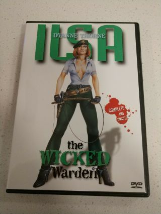 Ilsa - The Wicked Warden Dvd - Anchor Bay Uncut Version Htf Rare -