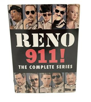 Reno 911: The Complete Series 14 Disc Set Six Seasons Dvd W/slipcover Rare Oop