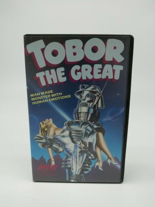 Tobor The Great Beta Nta Home Entertainment Betamax Rare Sci Fi